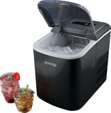 Gorenje MC1200B Bærbar isterningemaskine 12 kg/24t 120 W Sort