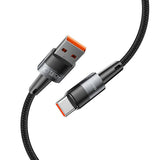 Tech-Protect 9490713934135 USB-kabel 1 m USB A USB C 0,48 Gbit/sek. 66 W Grå