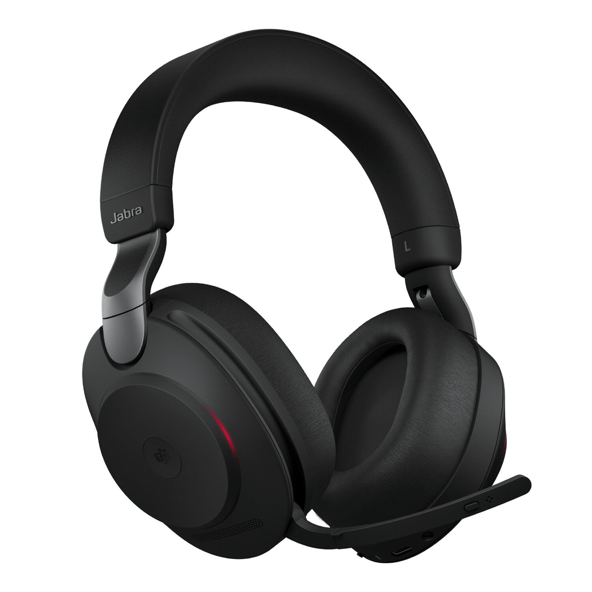 Jabra Evolve2 85 Headset Trådløs Kontor/Callcenter USB Type-C Bluetooth Sort