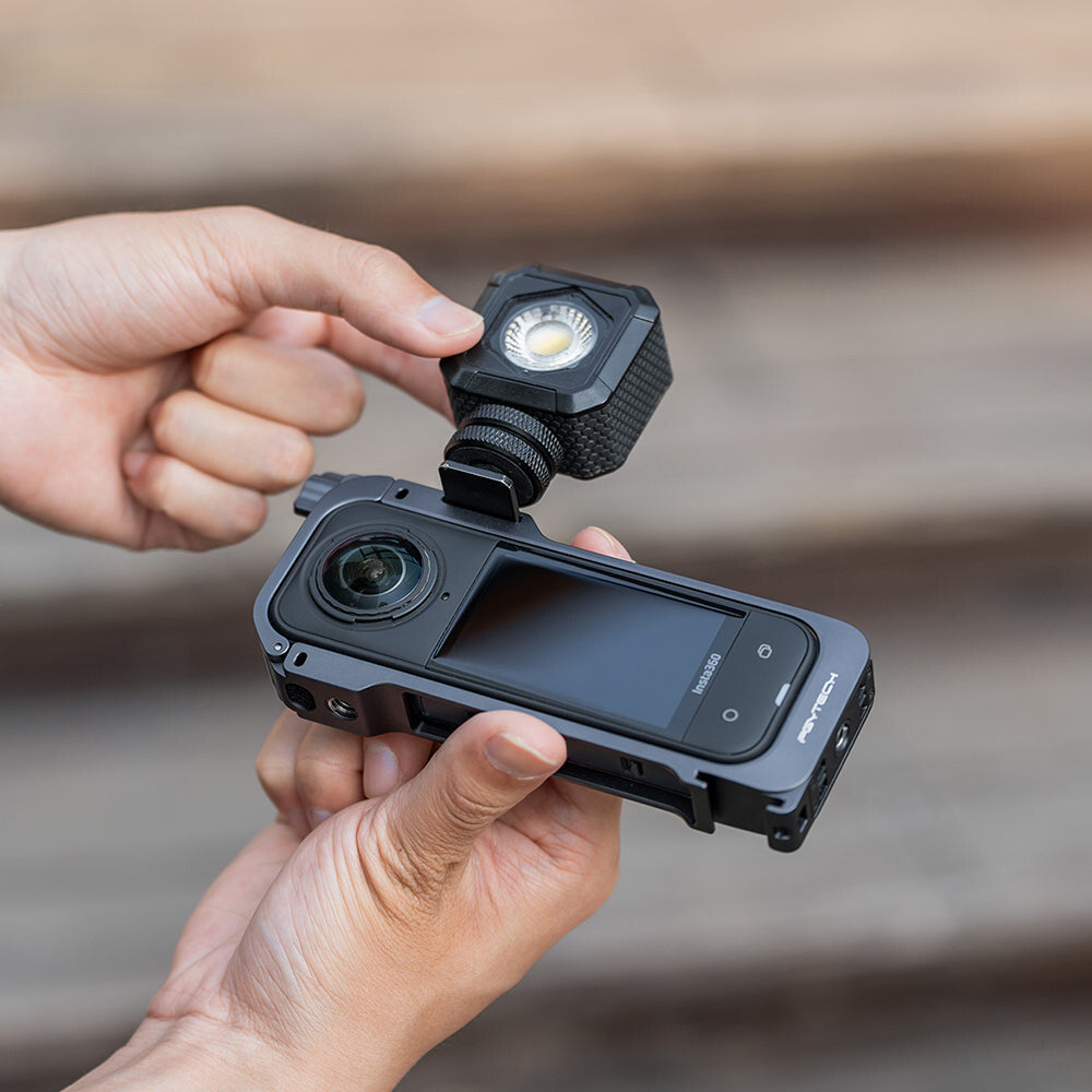 PGYTECH aluminiumskasse til Insta360 X5 kamera