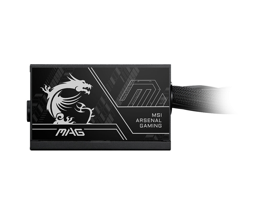 MSI MAG A750BN PCIE5 II enhed til strømforsyning 750 W 24-pin ATX ATX Sort