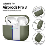 Tech Protect Silikone Apple Airpods Pro 3 Olivegrøn