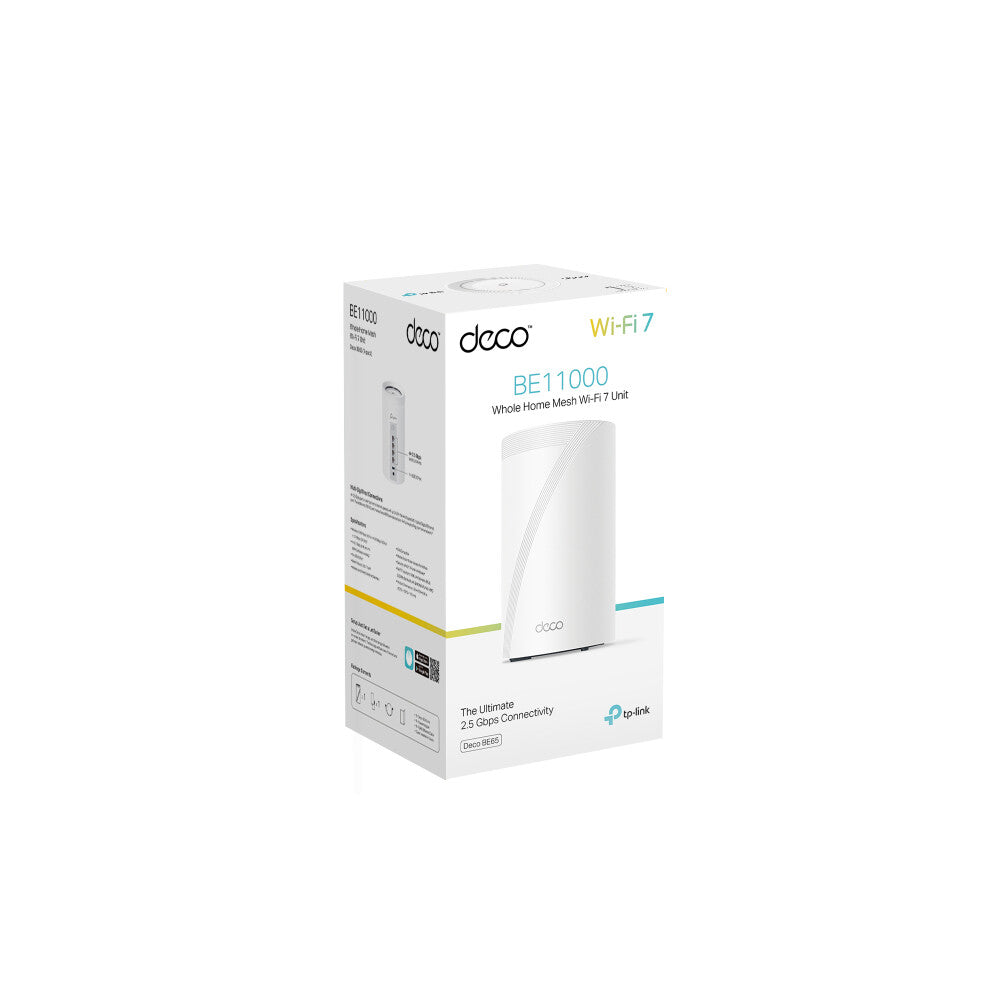 TP-Link Deco BE65 Tri-band (2,4 GHz/5 GHz/6 GHz) Wi-Fi 7 (802.11be) Hvid 4 Intern