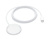 Apple MGDM4ZM/A oplader til mobil enhed Hovedtelefoner, Smartphone Hvid USB Trådløs opladning Hurtig opladning Indendørs