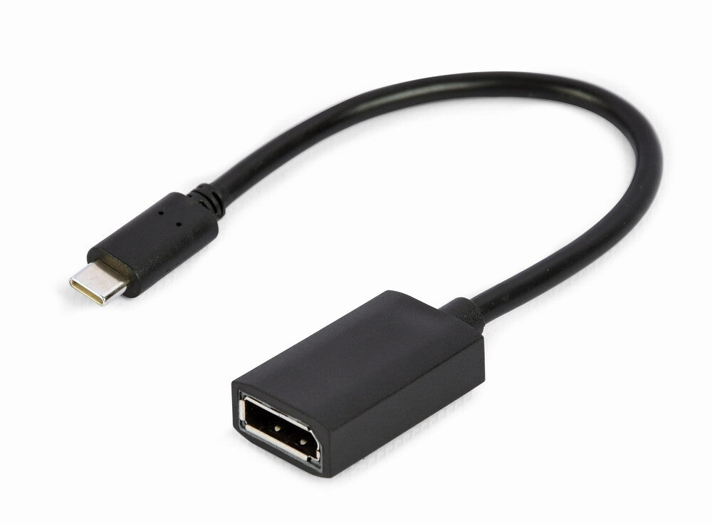 Gembird A-CM-DPF-02 videokabel adapter 0,15 m USB Type-C DisplayPort Sort