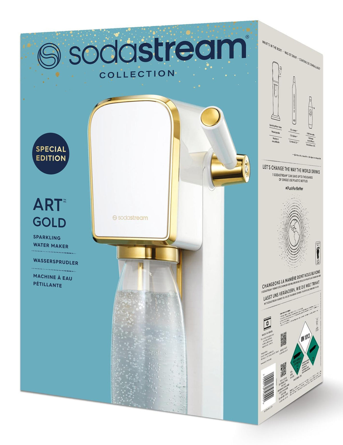 SodaStream 1013511415 carbonator Gold, White