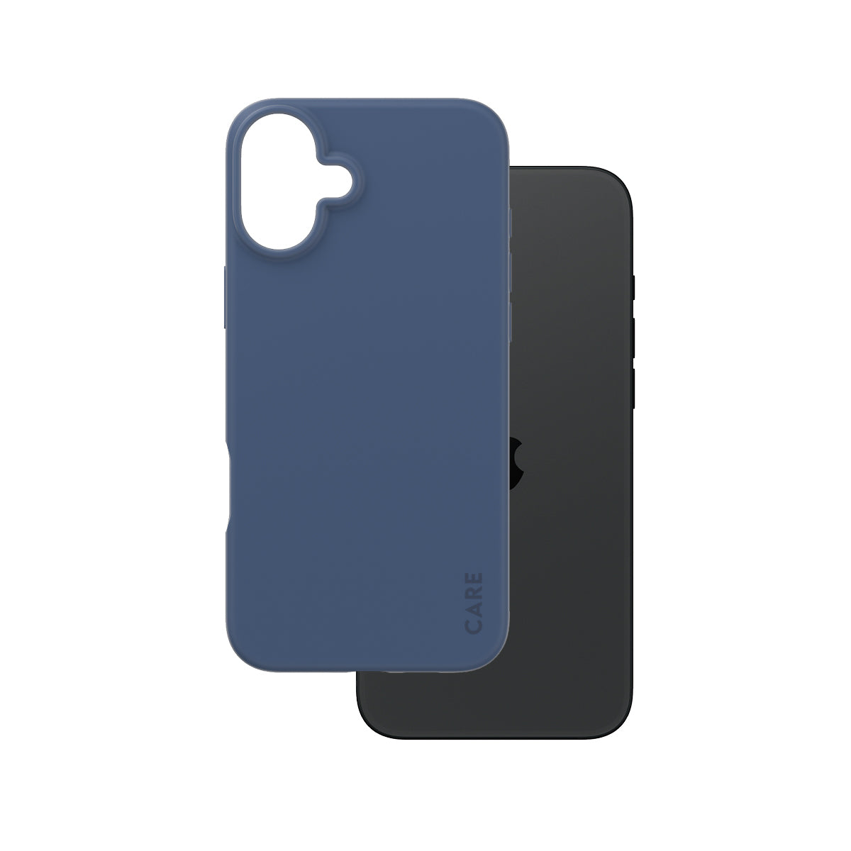 PanzerGlass CARE by ® Fashionable Case Blå iPhone 16 Plus