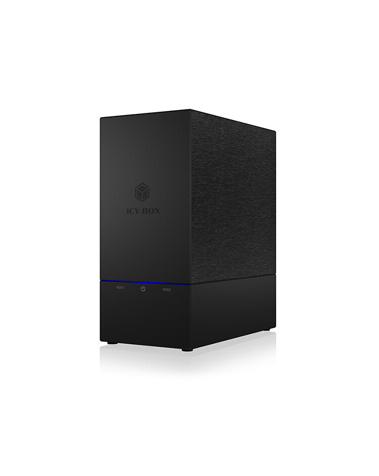ICY BOX IB-RD3621-C31 disk array 0 TB Desktop Black