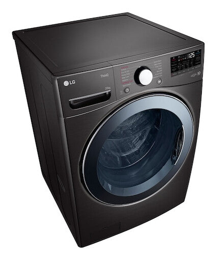 LG Serie 600 FVB20NS2TE vaskemaskine Front-læsning 20 kg 1000 rpm Sort
