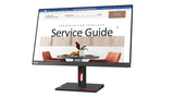 Lenovo ThinkVision S24i-30 LED display 60,5 cm (23.8") 1920 x 1080 pixel Fuld HD Sort