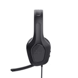 Trust GXT 415 Zirox Headset Ledningsført Spil Sort