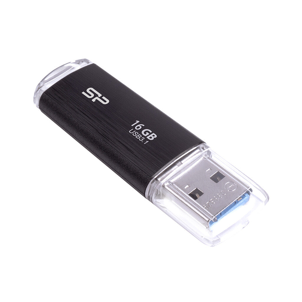 Silicon Power Blaze B02 USB-nøgle 16 GB USB Type-A 3.2 Gen 1 (3.1 Gen 1) Sort