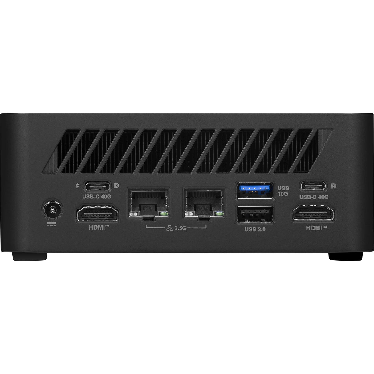 MSI Cubi Z AI 8M-006BEU Terning Sort 8845HS AMD SoC 3,8 GHz Indbyggede højttaler(e)
