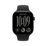 Ismanusis laikrodis Apple Watch Series 12 GPS 42mm Juodas Aliuminio Case with Juodas Sport Band - S/M