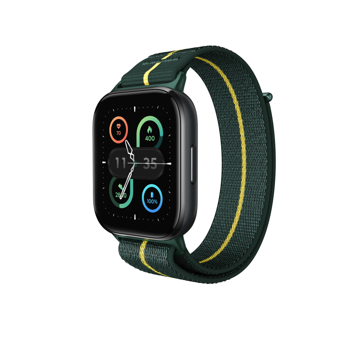 Motorola moto watch fit 4,83 cm (1.9") OLED 44.5 mm Digital Berøringsskærm Grøn, Grå GPS (satellit)