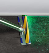Dyson V15 Detect Absolute 2-i-1 stangstøvsuger Batteri Dry Poseløs 0,76 L 660 W Nikkel, Gul
