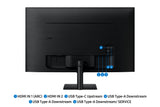 Samsung M7 M70F computerskærm 81,3 cm (32") 3840 x 2160 pixel 4K Ultra HD LED Sort