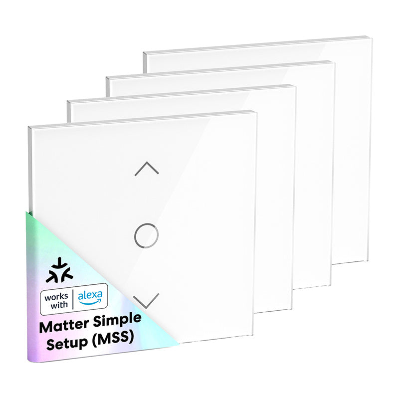 MEROSS MRS100MA ((EU) Smart Wi-Fi (Matter) Roller Shutter Switch (4-pakke)