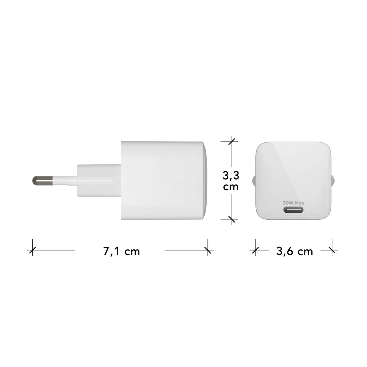 dbramante1928 re-charge - EU Vægoplader - USB-C 30W - W