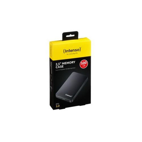 Intenso HDD Ekstern 2,5' 500GB USB 3.2, sort EU (6021530)