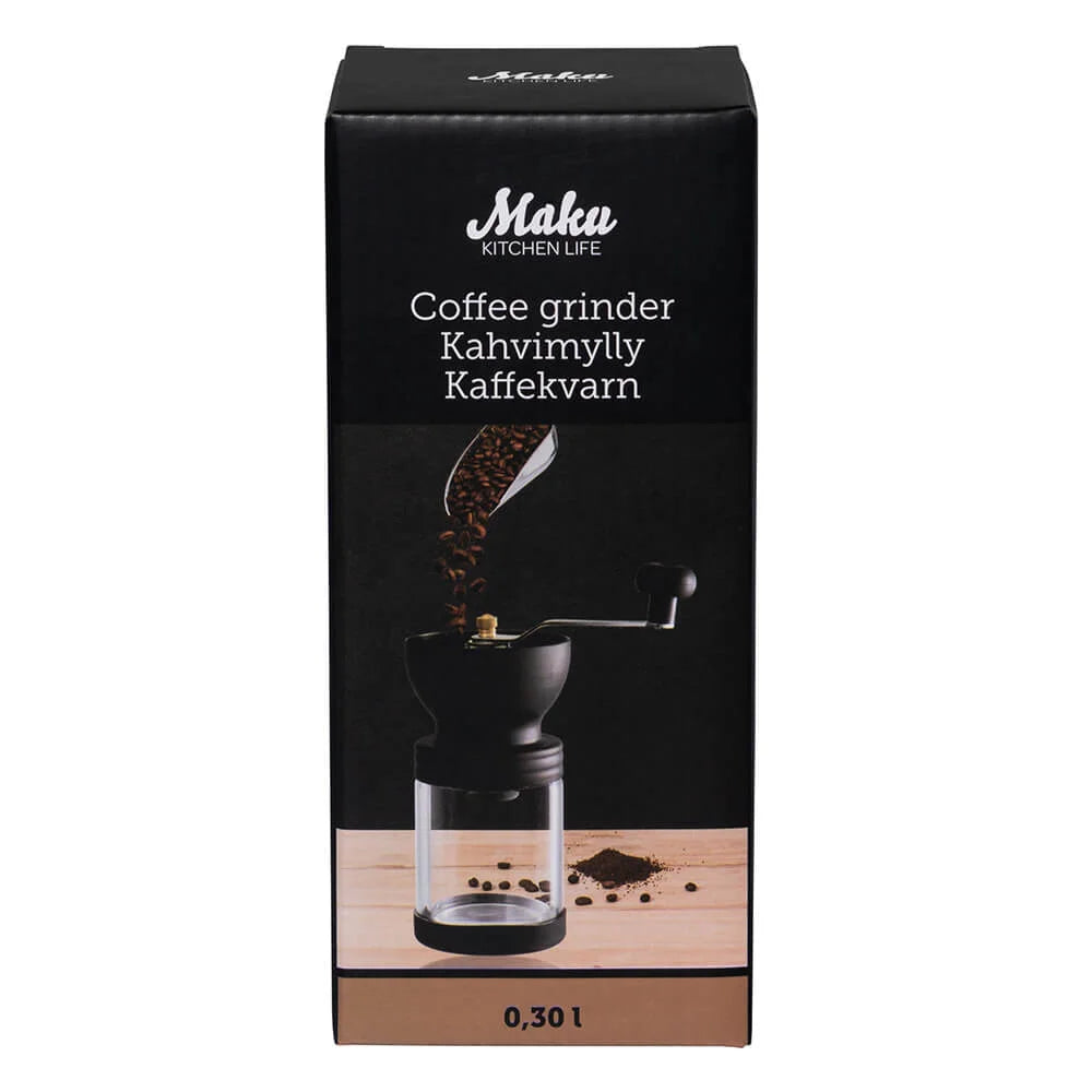 Kaffekværn Manuel Sort