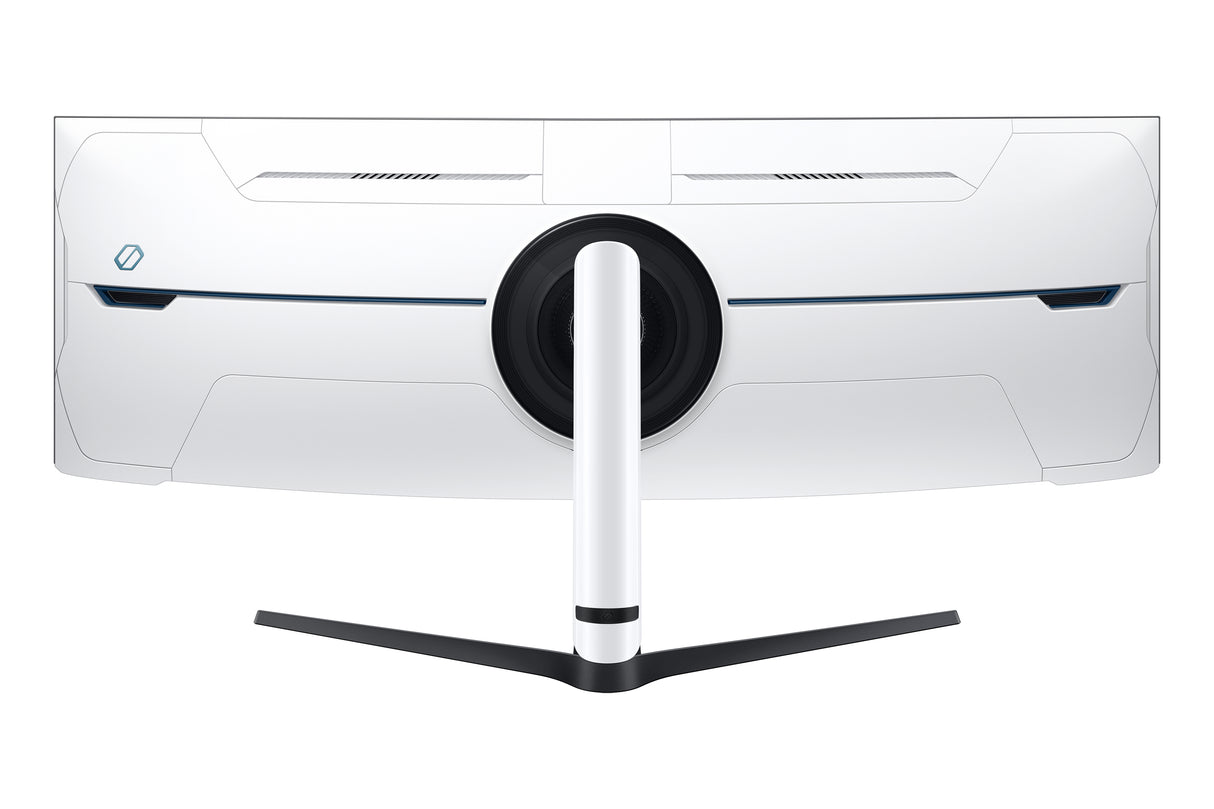 Samsung G95NC LED display 144,8 cm (57") 7680 x 2160 pixel Dual UHD QLED Hvid