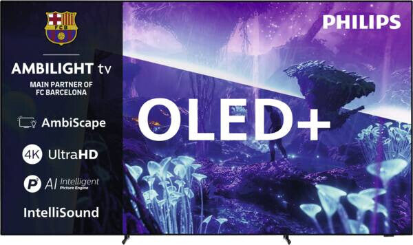 Philips Ambilight 65OLED951/12 TV 165,1 cm (65") 4K Ultra HD Smart TV Wi-Fi Sort