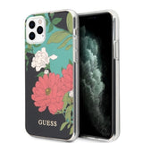 Guess GUHCN65IMLFL01 iPhone 11 Pro Max sort/sort N°1 Blomsterkollektion