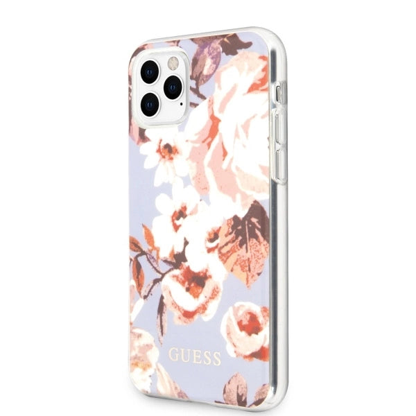 Guess GUHCN65IMLFL02 iPhone 11 Pro Max lilla/lila N°2 Blomsterkollektion