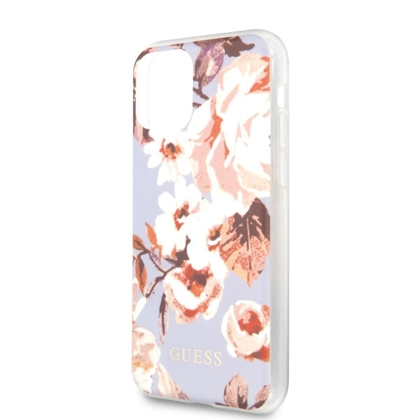 Guess GUHCN65IMLFL02 iPhone 11 Pro Max lilla/lila N°2 Blomsterkollektion