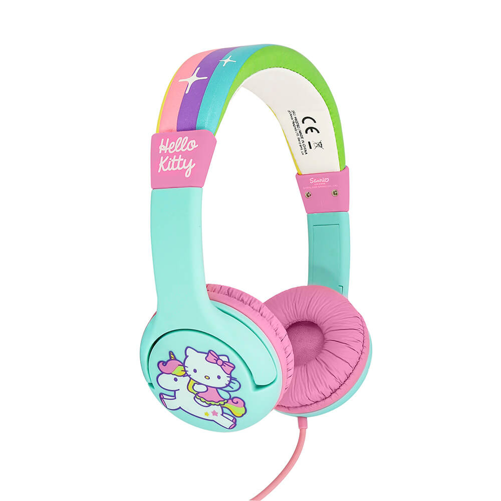 Høretelefoner On-Ear Junior 85db Hello Kitty Enhjørning