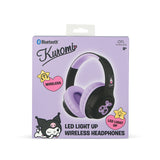 Kuromi Headphone Over Ear Wireless Led Light Sharing Aux