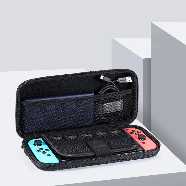 Ugreen Case Box til Nintendo Switch og tilbehør S 26,5 x 10 x 13,5 cm sort (50275 LP145)