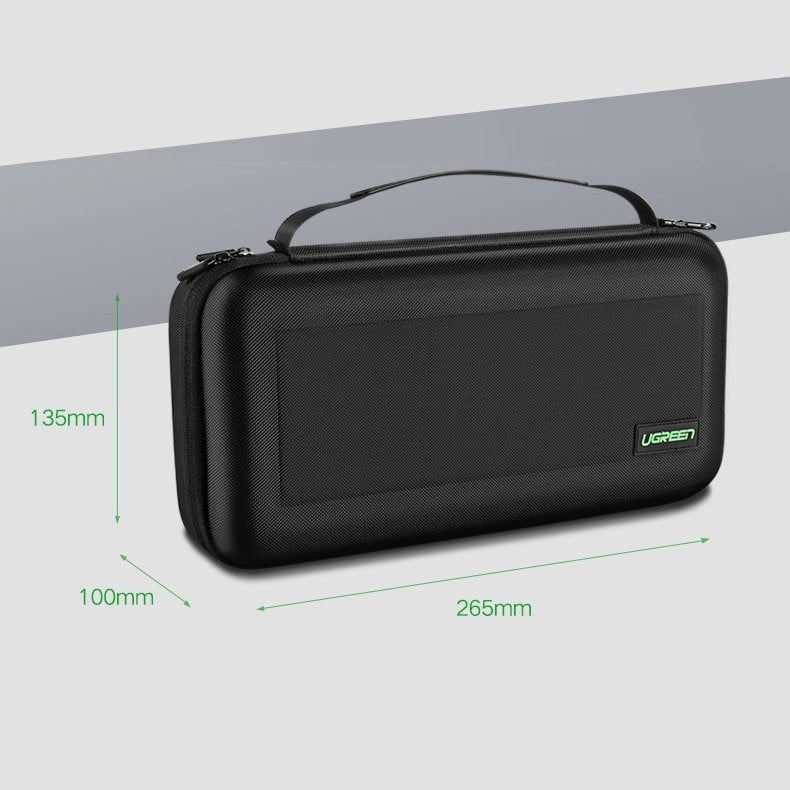 Ugreen Case Box til Nintendo Switch og tilbehør S 26,5 x 10 x 13,5 cm sort (50275 LP145)