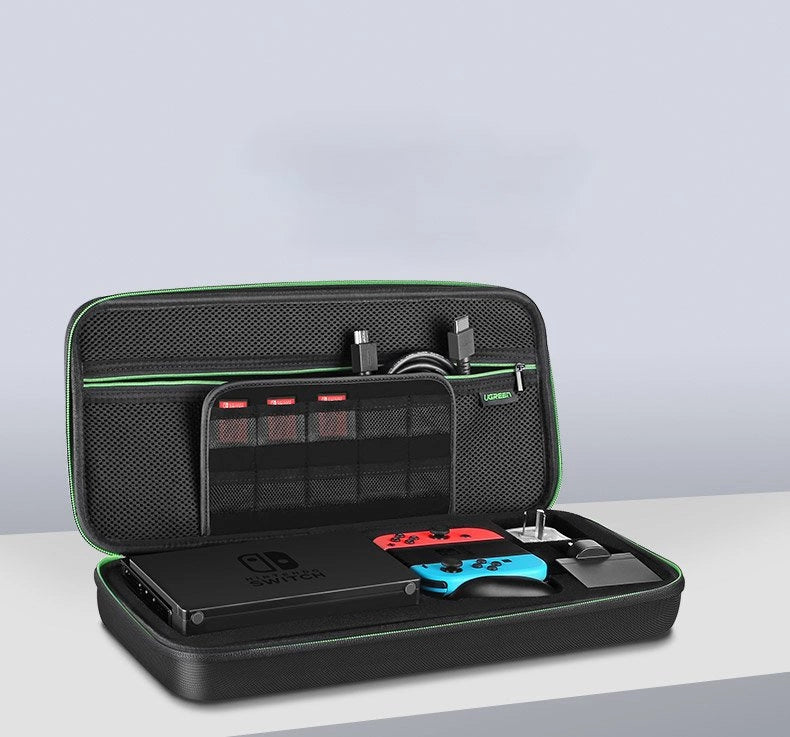Ugreen Case Box til Nintendo Switch og tilbehør S 26,5 x 10 x 13,5 cm sort (50275 LP145)