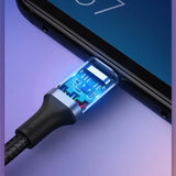 Ugreen US316 70427 USB-C - USB-C PD QC FCP kabel 100W 5A 480Mb/s 1m - grå