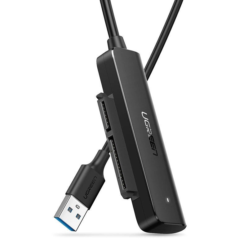 Ugreen adapter HDD SSD 2.5'' SATA III 3.0 - USB 3.2 Gen 1 (USB 5 Gbps) sort (70609 CM321)
