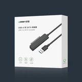 Ugreen adapter HDD SSD 2.5'' SATA III 3.0 - USB 3.2 Gen 1 (USB 5 Gbps) sort (70609 CM321)