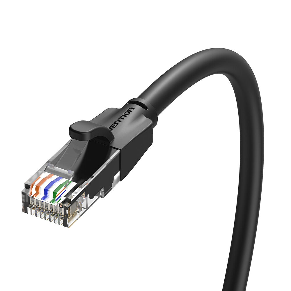 Vention IBEBK netværkskabel Sort 8 m Cat6 U/UTP (UTP)