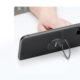 Baseus ultrathin selvklæbende ringholder telefonstativ sølv (SUYB-0S)