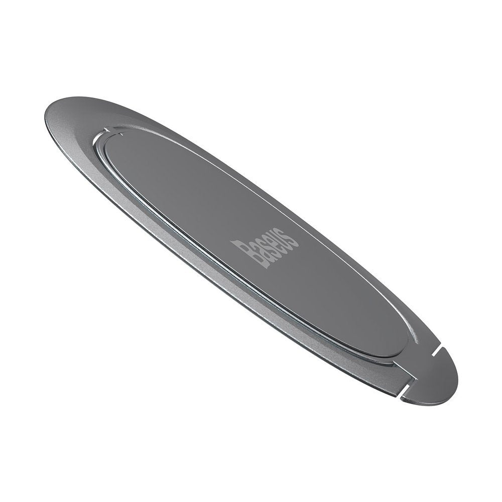 Baseus ultrathin selvklæbende ringholder telefonstativ sølv (SUYB-0S)