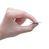 Baseus ultrathin selvklæbende ringholder telefonstativ sølv (SUYB-0S)