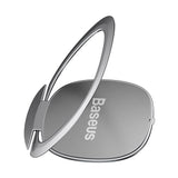 Baseus ultrathin selvklæbende ringholder telefonstativ sølv (SUYB-0S)