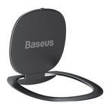 Baseus ultra-tynde selvklæbende ringholder telefonstativ grå (SUYB-0A)