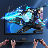 Baseus kabel HDMI 2.0 kabel 4K 60 Hz 3D HDR 18 Gbps 1 m sort (CAKGQ-A01)
