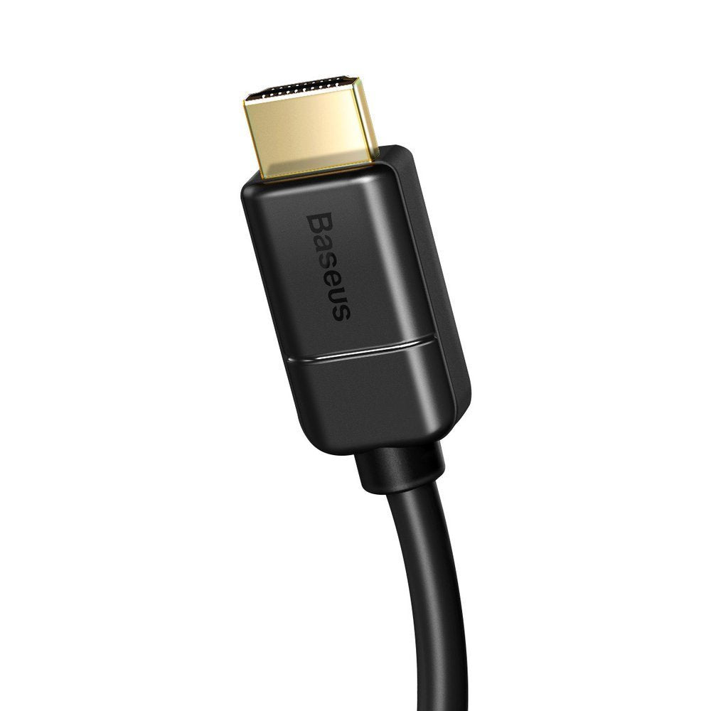 Baseus cable HDMI 2.0 cable 4K 30 Hz 3D HDR 18 Gbps 8 m black (CAKGQ-E01)