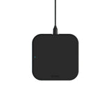 Zens Essential Single Lader Qi 10 W Sort 5mm Slim (Apple + Samsung Qc)