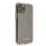 Guess GUHCN58PCGLPI iPhone 11 Pro pink/pink hårdkasse Glitter