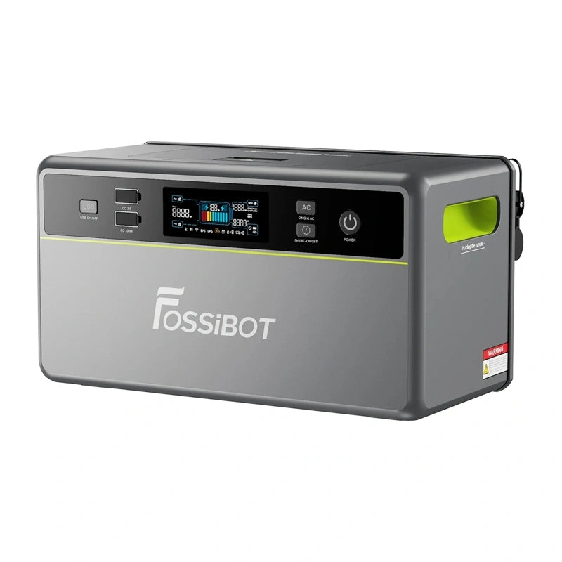 FOSSIBOT FBP1200 1200W Ladestation (grøn)