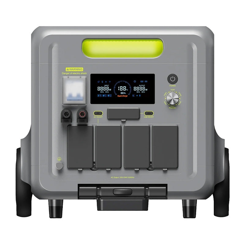 FOSSIBOT F7200 7200W opladningsstation (grøn)